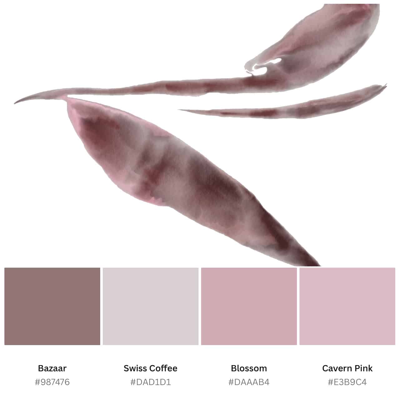 pink color palette