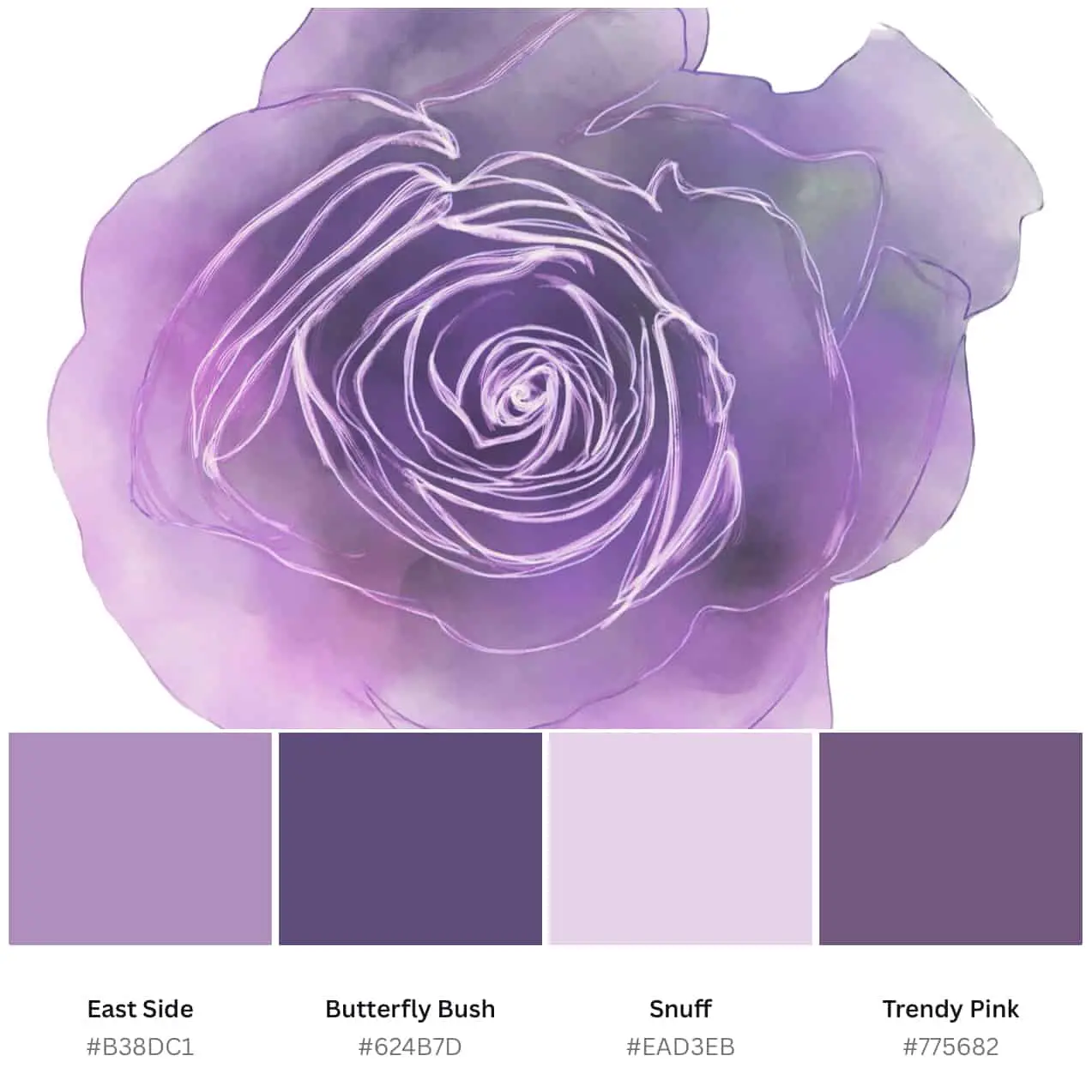 purple color palette