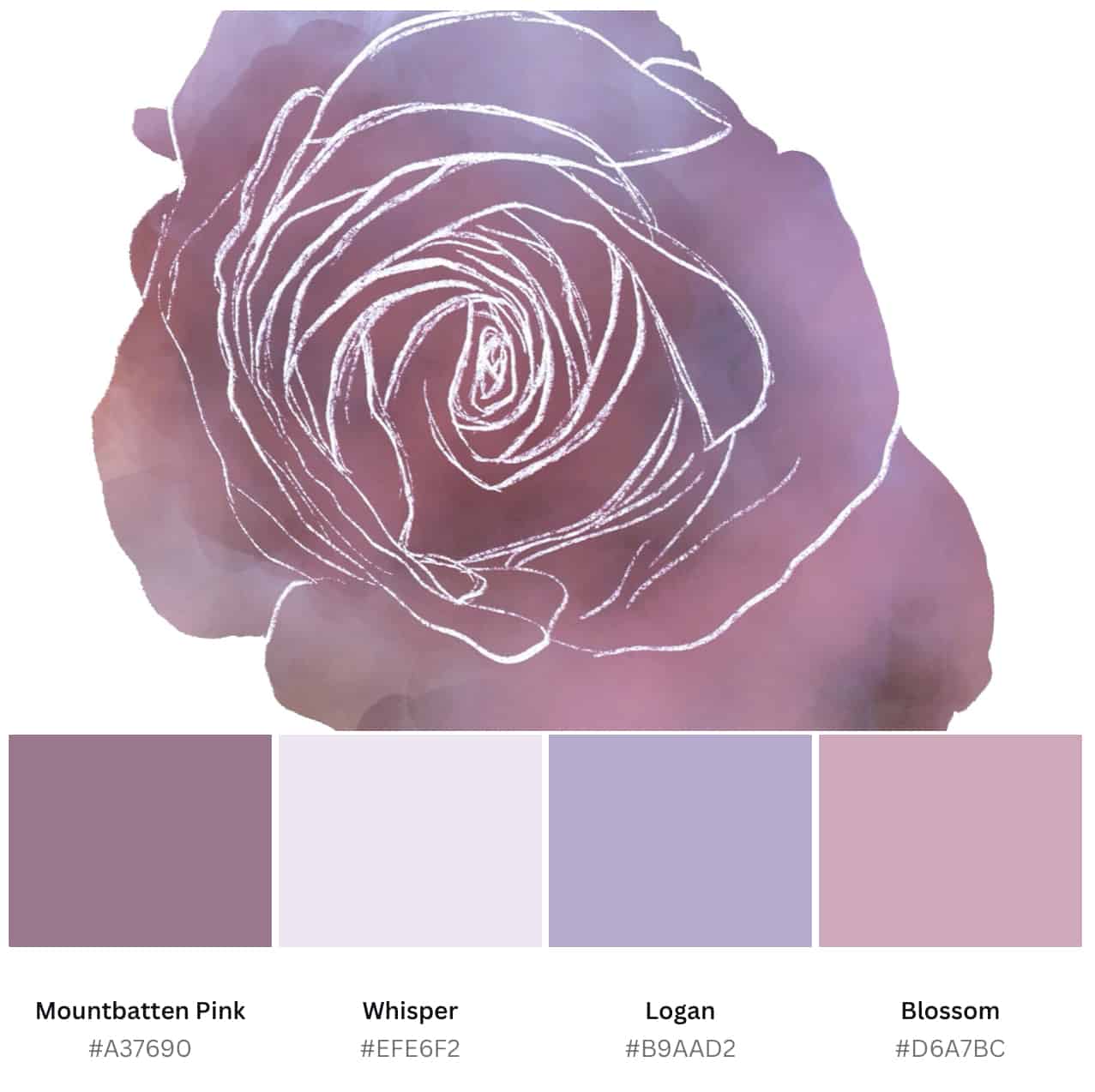 lilac color palette